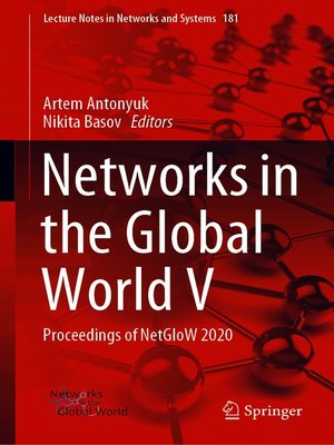 cover image of Networks in the Global World V